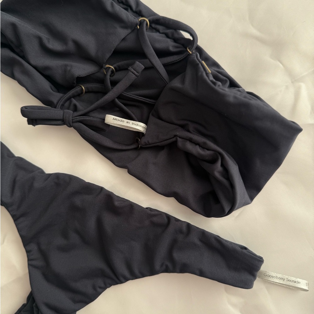Navy Blue Two-Piece Gooseberry Swimsuit